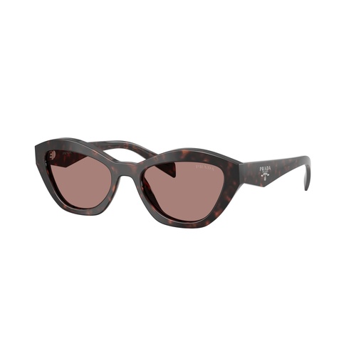 Prada PRA02S 17N60B-52 Root Tortoise / Light Brown Lenses