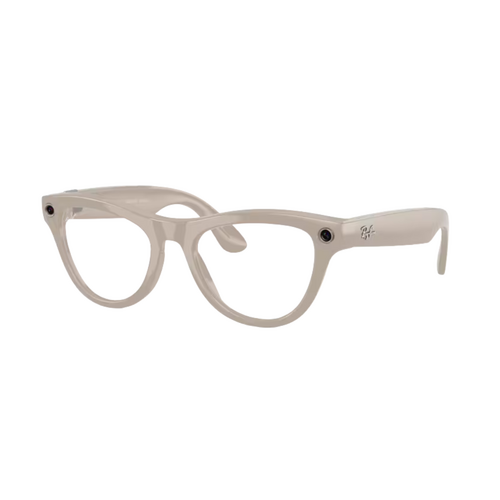 Ray-Ban Wearable x Meta Skyler RW4010 6700MF-52 Chalky Grey / Clear to Sapphire Photochromic Lenses