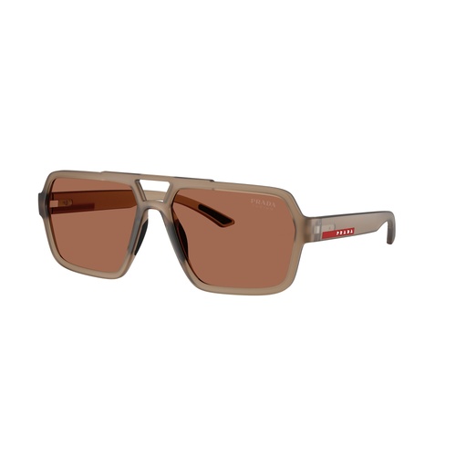 Prada Linea Rossa PSA6S 29F50A-59 Transparent Brown / Brown Tuning Lenses