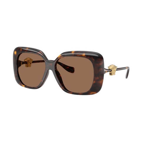 Versace VE4499U 108/73-57 Havana / Dark Brown Lenses