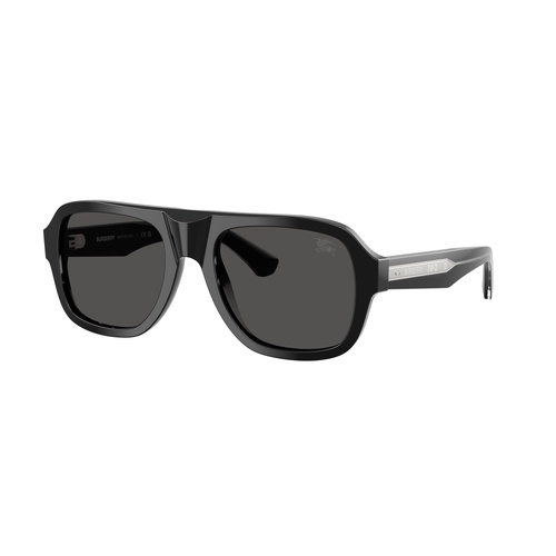 Burberry BE4478 420687-55 Black / Dark Grey Lenses