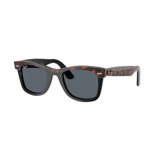 Ray-Ban RB2240 1441R5-50 Wayfarer Havana On Black / Blue Lenses