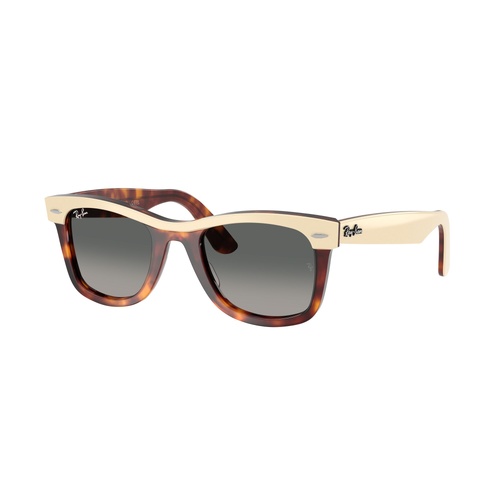 Ray-Ban RB2240 144371-50 Wayfarer Beige On Havana / Grey Gradient Lenses