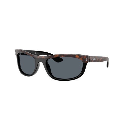 Ray-Ban RB2489 1441R5-62 Balorama Havana On Black / Blue Lenses