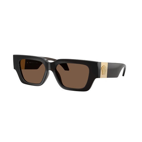 Versace VE4497U 554373-53 Transparent Brown / Brown Lenses