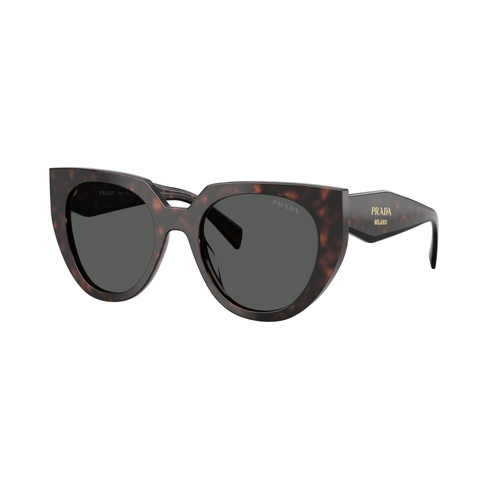 Prada PR14WS 17N40L-52 Root Tortoise / Dark Grey Lenses