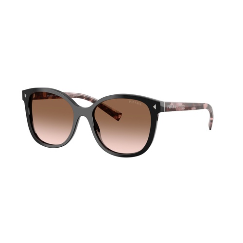 Prada PR22ZS 28F90P-53 Black / Brown Gradient Lenses