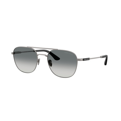 Giorgio Armani AR6178 300371-54 Matte Gunmetal / Grey Gradient Lenses