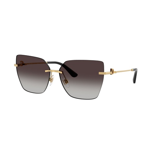 Dolce & Gabbana DG2321 02/8G-62 Gold / Grey Gradient Lenses