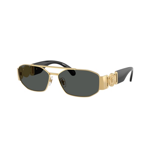 Versace VE2287 100287-58 Gold / Dark Grey Lenses