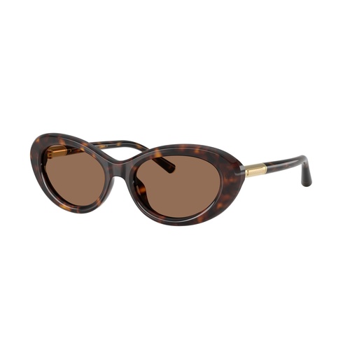 Dolce & Gabbana DG4519 502/73-54 Havana / Dark Brown Lenses