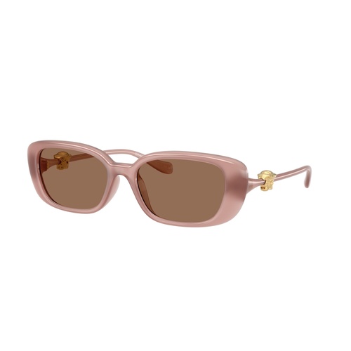 Versace VE4504D 553573-56 Opal Pink / Dark Brown Lenses