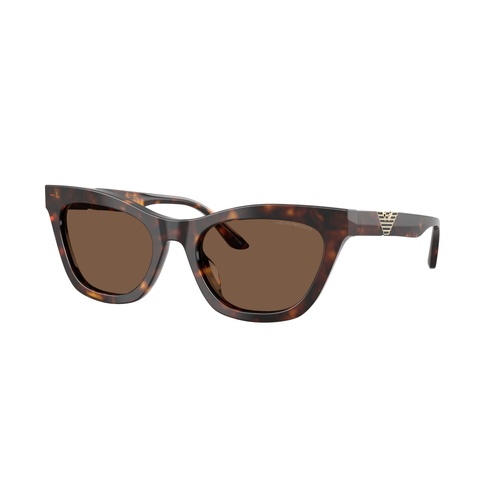 Emporio Armani EA4259U 502673-55 Shiny Havana / Brown Lenses
