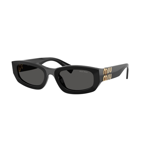 Miu Miu MUB04S 16K08Z-53 Black / Dark Grey Lenses