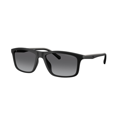 Emporio Armani EA4257U 500181-57 Matte Black / Grey Gradient Polarised Lenses