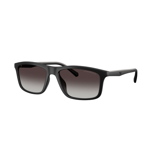 Emporio Armani EA4257U 50018G-57 Matte Black / Grey Gradient Lenses