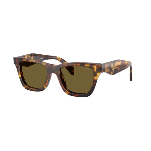 Prada PRC07S 14L09Z-51 Honey Tortoise / Dark Brown Lenses