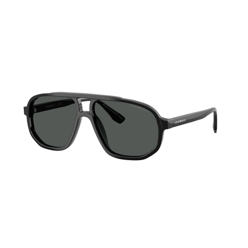Emporio Armani EA4263U 501787-57 Shiny Black / Dark Grey Lenses