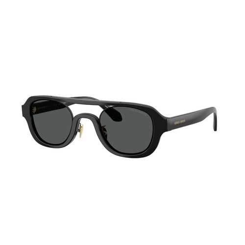 Giorgio Armani AR8247 500187-48 Black / Dark Grey Lenses
