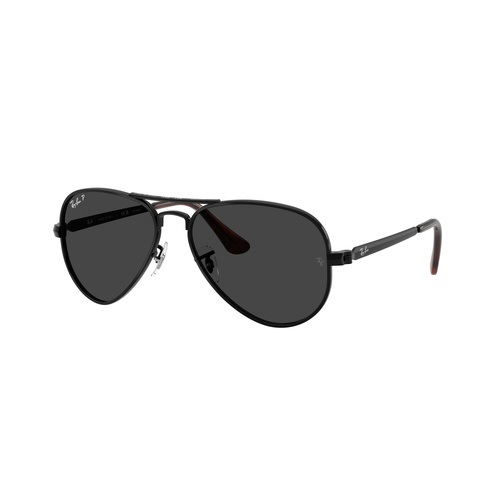 Ray-Ban RB3925 002/48-62 Aviator Max Black / Black Polarised Lenses
