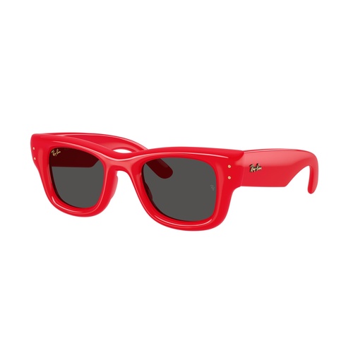 Ray-Ban RB4940 683187-47 Wayfarer Puffer Red / Ultra Black Lenses