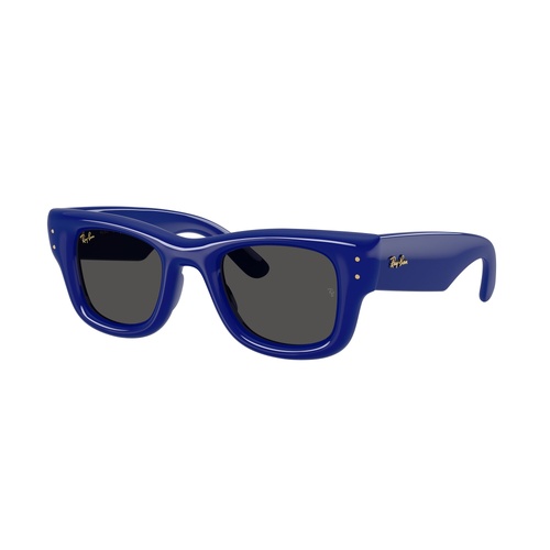 Ray-Ban RB4940 683387-47 Wayfarer Puffer Blue / Ultra Black Lenses