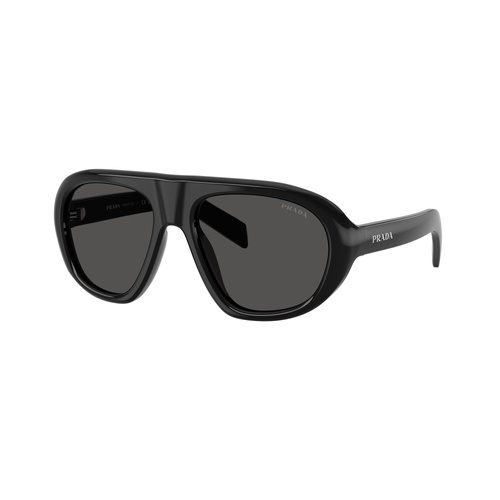 Prada PRC05S 16K08Z-57 Black / Dark Grey Lenses