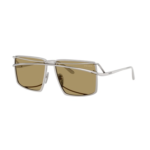 Prada PRC55S 28C70G-58 Vintage Silver / Green Olive Lenses