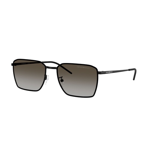 Emporio Armani EA2172D 300113-60 Matte Black / Grey Brown Gradient Lenses