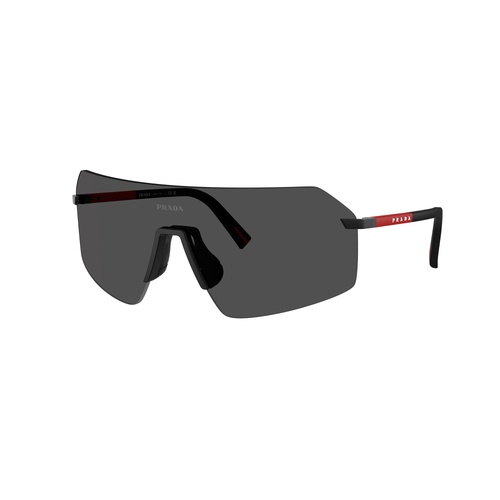 Prada Linea Rossa PSB50S 1BO06F-36 Black / Dark Grey Lenses
