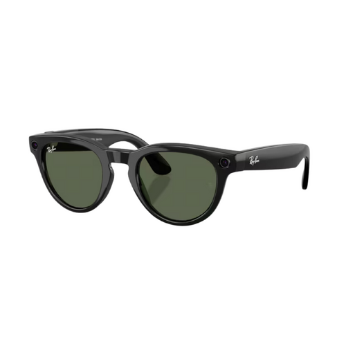 Ray-Ban x Meta (Gen 2) Headliner LNB RW4013F 601/71-51 Shiny Black / G-15 Green Lenses