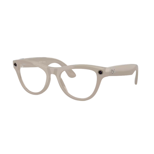 Ray-Ban x Meta (Gen 2) Skyler RW4014 6700MF-52 Shiny Chalky Grey / Clear to Sapphire Photochromic Lenses