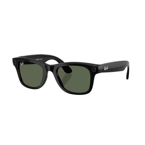 Ray-Ban x Meta (Gen 2) Wayfarer RW4012 601/71-50 Shiny Black / G-15 Green Lenses