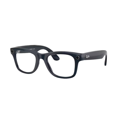 Ray-Ban x Meta (Gen 2) Wayfarer RW4012 6628MF-50 Shiny Cosmic Blue / Clear to Sapphire Photochromic Lenses