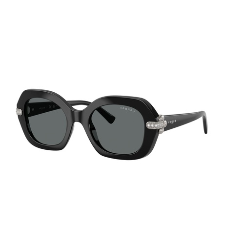 Vogue VO5706SB W44/81-50 Black / Dark Grey Polarised Lenses