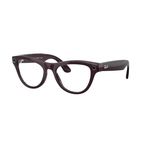 Ray-Ban x Meta (Gen 2) Skyler RW4014 6701CH-52 Shiny Mystic Violet / Clear to Amethyst Photochromic Lenses