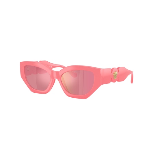 Versace Kids VK4007U 5545/Z-48 Pink / Pink Rose Gold Mirror Lenses