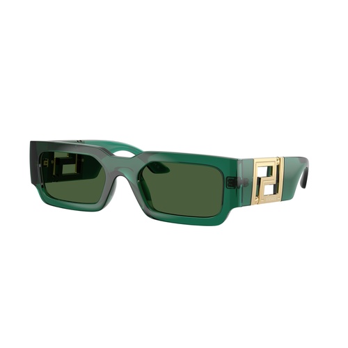 Versace VE4506U 514471-54 Transparent Green / Dark Green Lenses