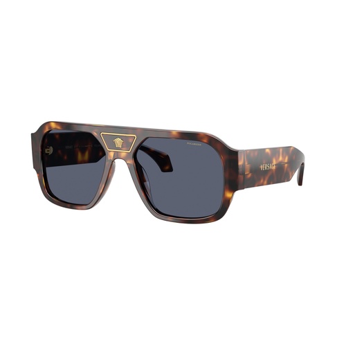 Versace VE4508U 55372V-56 Havana / Dark Blue Polarised Lenses