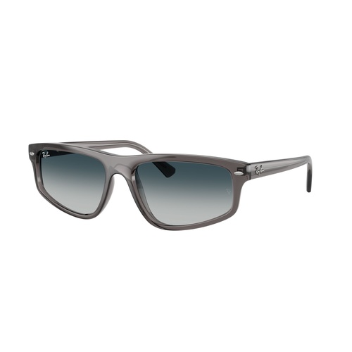 Ray-Ban RB2225 667532-57 Opal Light Grey / Grey Blue Gradient Lenses