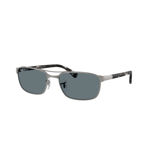 Ray-Ban RB3778 004/3R-60 Gunmetal / Dark Blue Polarised Lenses