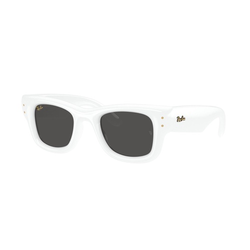 Ray-Ban RB4940 671/87-50 Wayfarer Puffer White / Ultra Black Lenses
