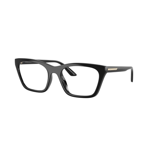 Emporio Armani EA4274BU 50171W-53 Shiny Black / Clear Lenses