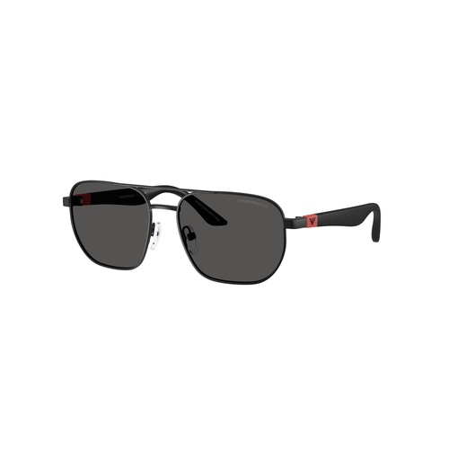 Emporio Armani Kids EK2003 300187-51 Matte Black / Dark Grey Lenses