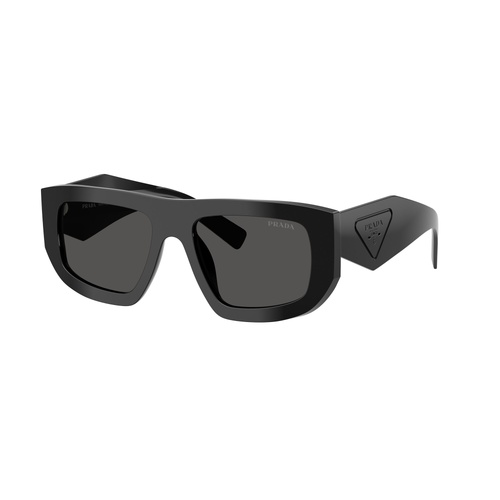 Prada PRD04SU 16K08Z-53 Black / Dark Grey Lenses