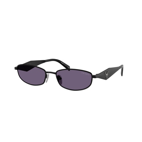 Prada PRD51S 7AB70W-55 Satin Black / Mora Lenses