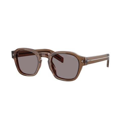 Prada PRA16S 28I03D-49 Transparent Clay / Grey Lenses