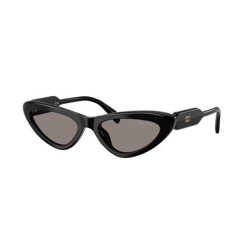 Miu Miu MUB11SU 16K80Q-55 Black / Dark Grey Lenses