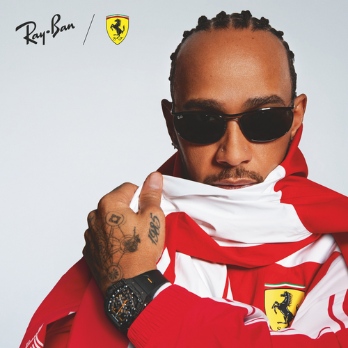 Ray-Ban RB3819M F117B1-62 Scuderia Ferrari Collection Black / Dark Grey Lenses