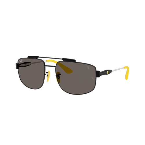 Ray-Ban RB3789M F137B1-58 Scuderia Ferrari Collection Black / Dark Grey Lenses